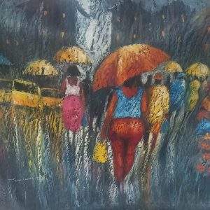 Rainy Market Day