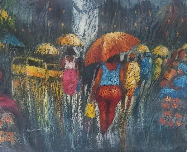 Rainy Market Day