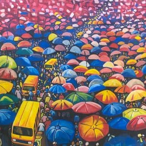 A busy day @ the Market